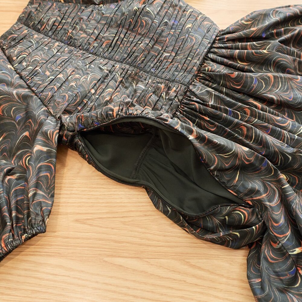 Ulla Johnson / Gwen Dress / Size 2 / Obsidian / Autumn Winter 2022 - Picture 11 of 11